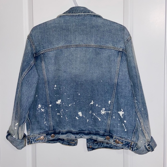 TNA Yamashita Paint Splatter Denim Jacket - Picture 2 of 7